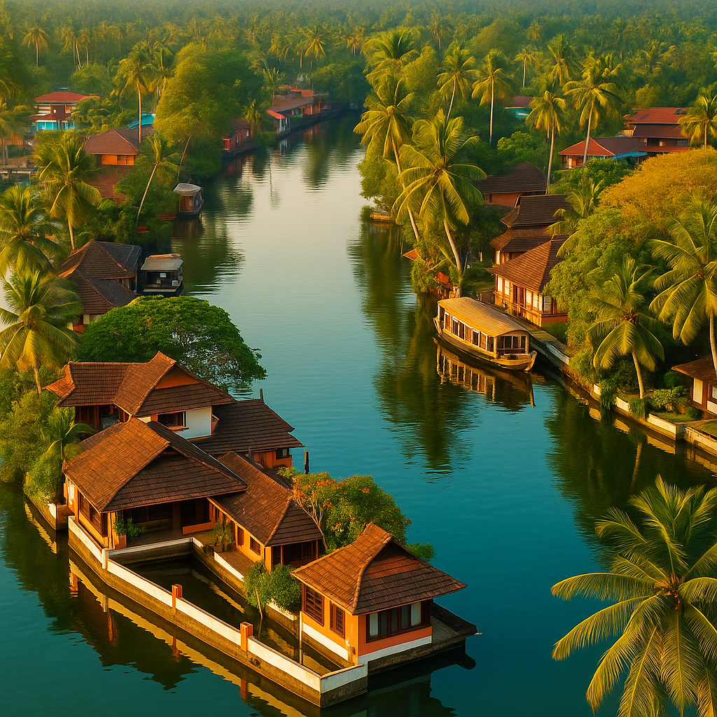 Scenic Kerala: Munnar, Thekkady & Alleppey Retreat