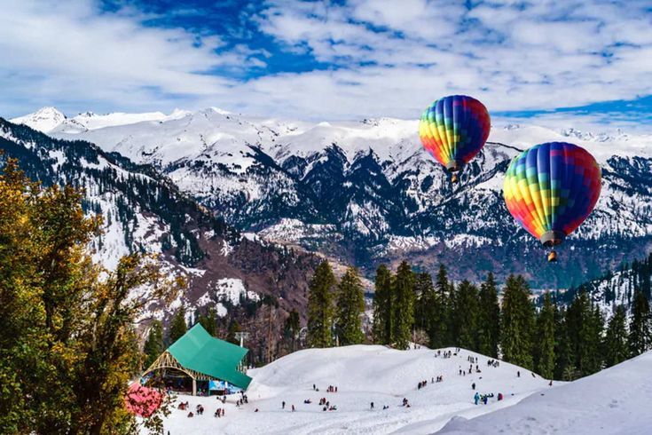 Manali Volvo Tour with Rohtang & Manikaran (4 Days / 3 Nights)